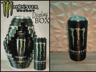 Monster Energy folding door display box