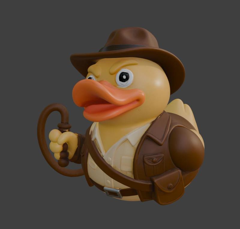 Indiana Jones Rubber Ducky