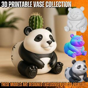Cute Panda Figurine – 3D Printable STL
