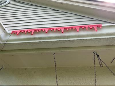 Gutter or Door Blood or Slime Drippings