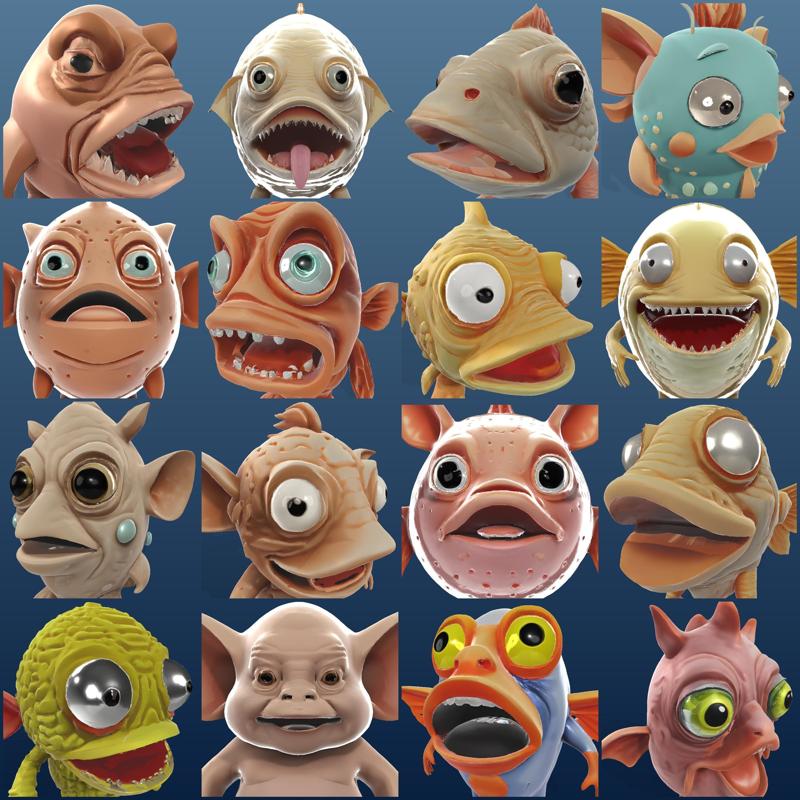 WhimsiFish Friends Collection