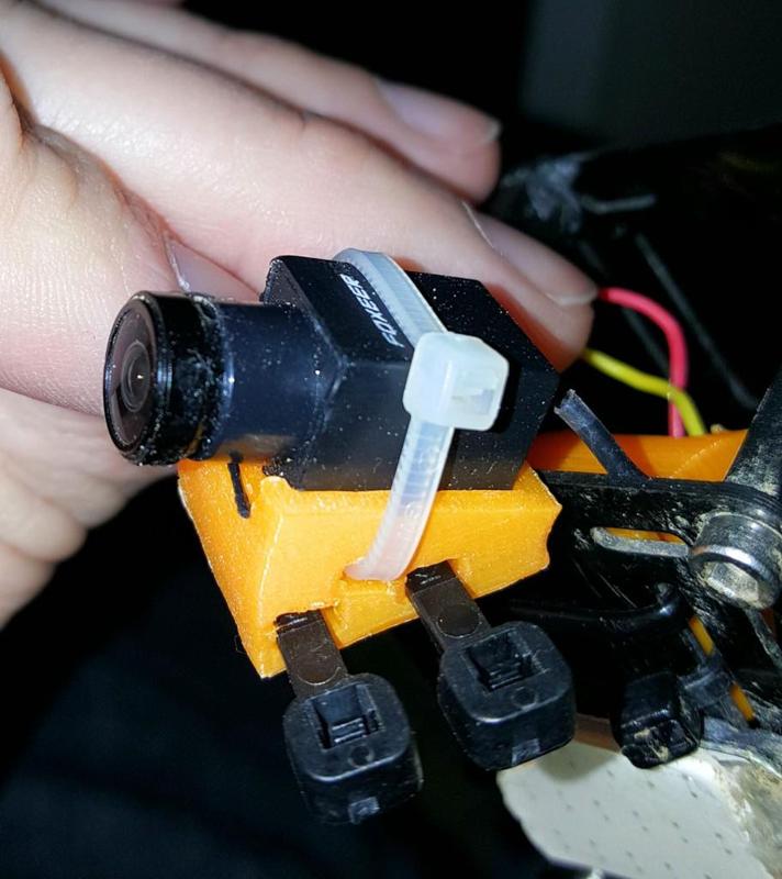 Cam Mount Foxeer 520TVL 25° and 35°