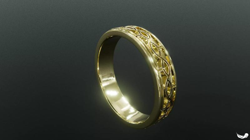 Modelagem 3D de joias