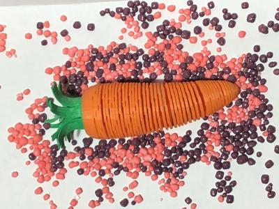 slinky carrot for easter