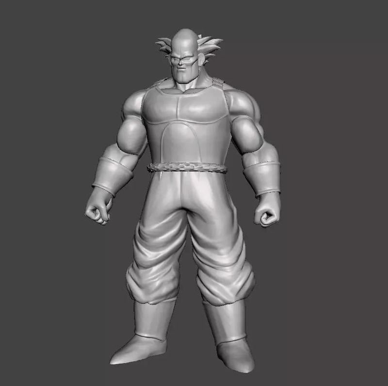 Borgos 3D Model dragon ball character
