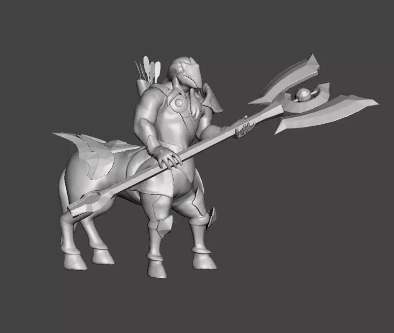 Cosmic Charger Hecarim 3D Model