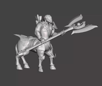 Cosmic Charger Hecarim 3D Model