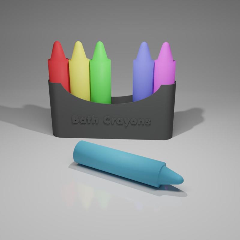 BATH BOMB CRAYON PLUS CASE