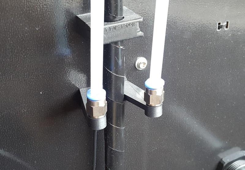 back filament spool guide for CTC Bizer / Flashforge Creator / Replicator Dual