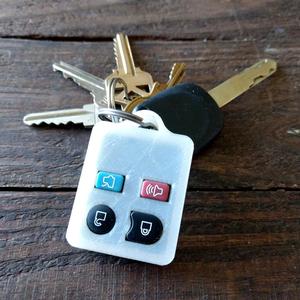 Ford Four Button Remote Case