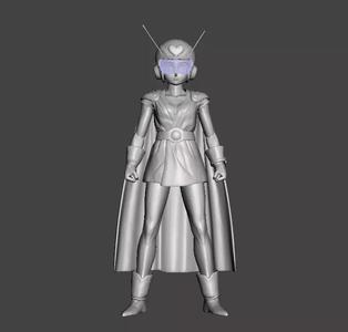 Great Saiyaman 2 3D Model