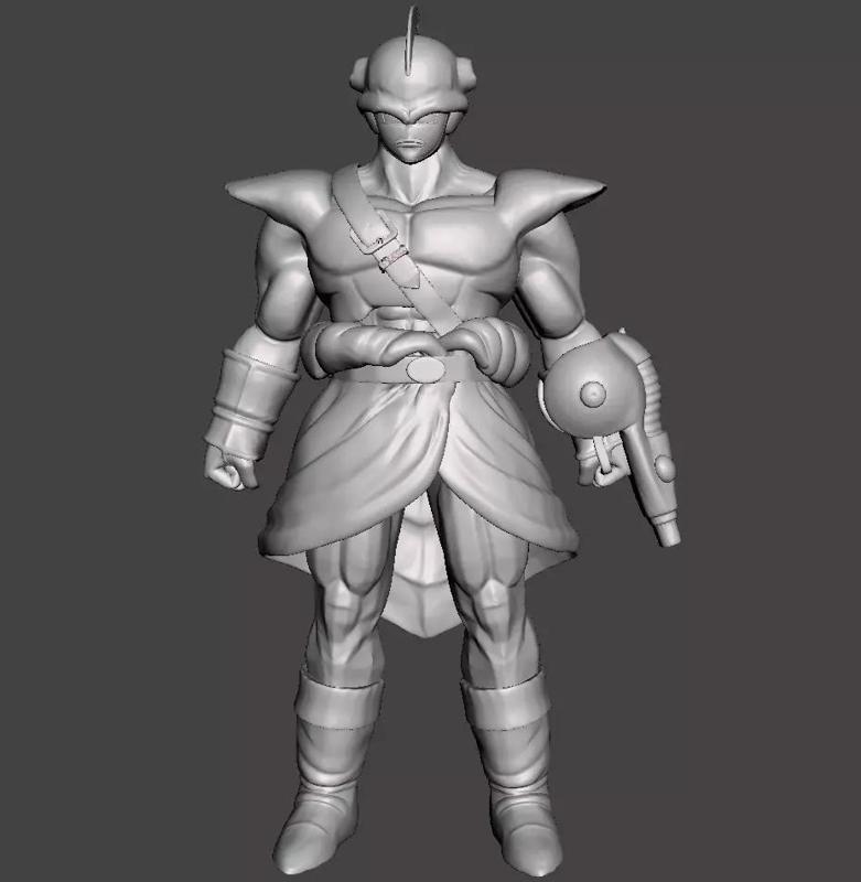 Cabira 3D Model dragon ball character