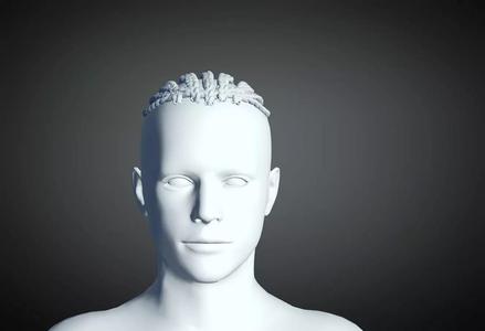 3D Hair style for Man 100 3D model