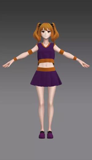 3D animation model