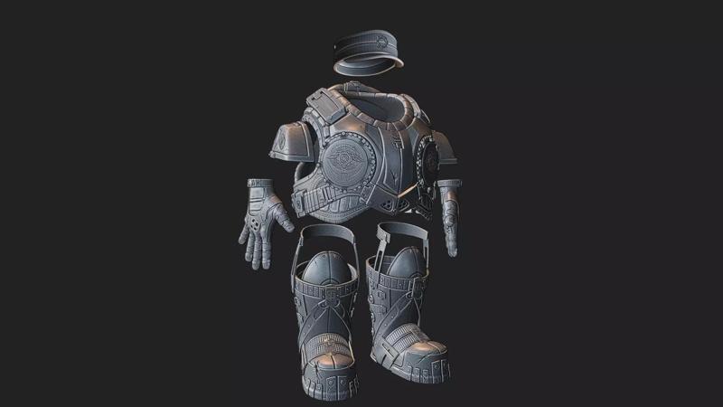 Cosplay Armor Gears of war 3 3d Print