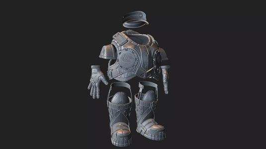 Cosplay Armor Gears of war 3 3d Print