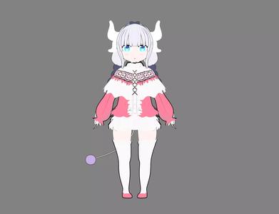 kanna kamui from Kobayashi-san Chi no Maid Dragon