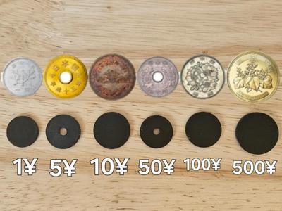 Fake Yen Coins for vending machines