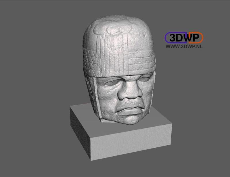 Olmec Head 3D Scan
