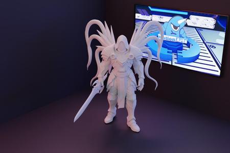 Tyrael Anjo de Diablo.stl