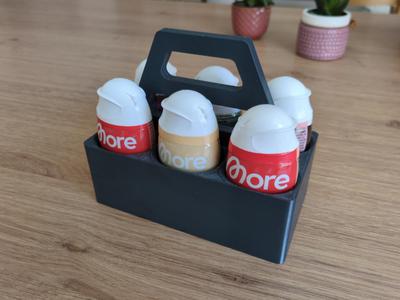 Zerup syrup holder/carrier