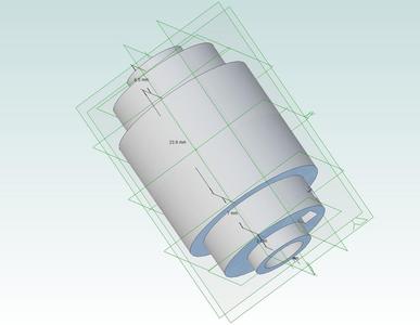 This is an alternative Idler design for the Filament extruder puller by wingmaster