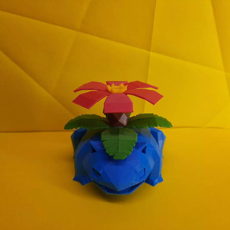Venusaur Low Poly Pokemon