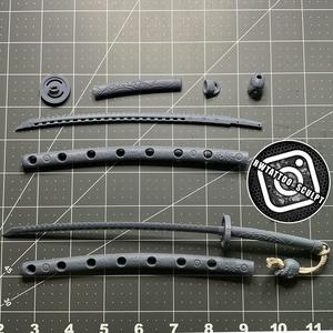 Serrated katana