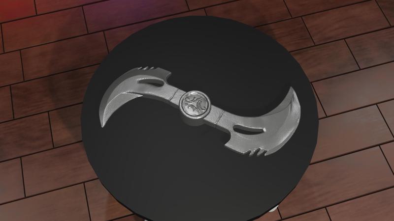 Blade's Glaive Wesley Snipes