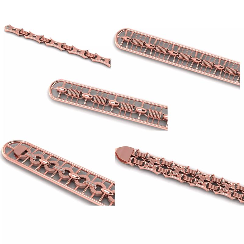 highly premium chain or necklace or bracelet 3d model 3D Model Collection