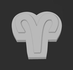 Aries logo wallart HD 3