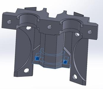 Cobbllebot Vertical Mounted dual extruder