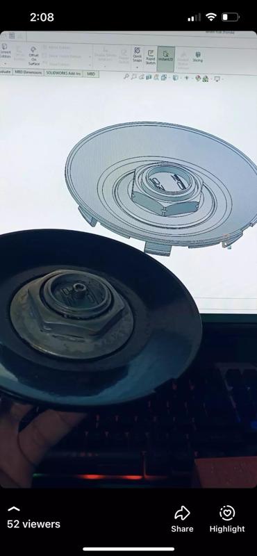 Honda Wheel Center Cap