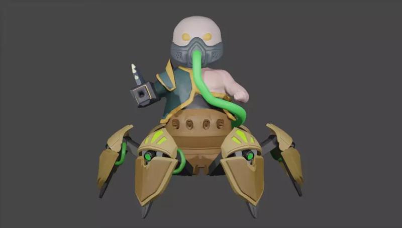 Urgot chibi - League of legends lol