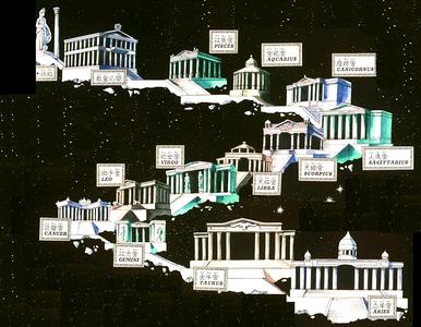 Saint Seiya 12 Houses or 12 Temples pack