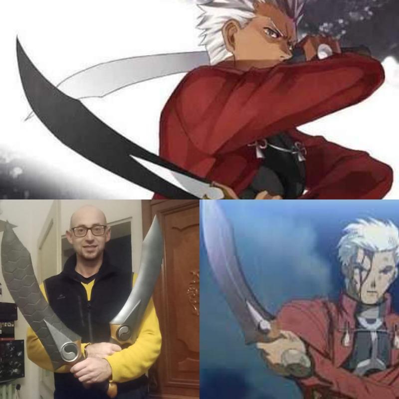 ARCHER UNLIMITED BLADES COSPLAY twin blades