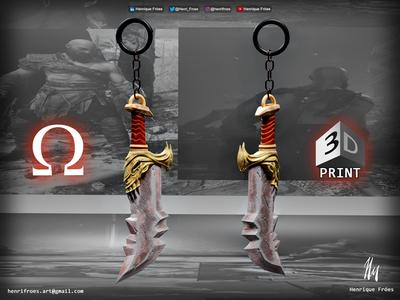 Kratos Blades of Chaos - God of War Prop