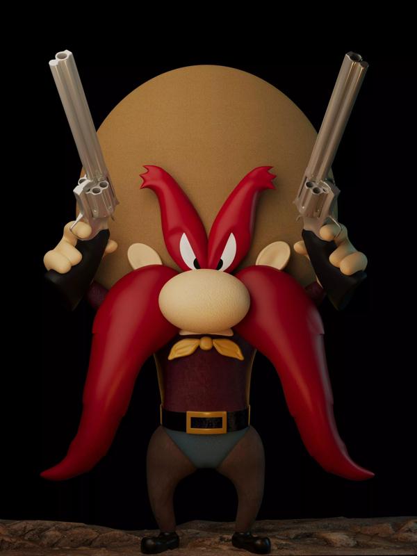 Yosemite Sam 3d Print Modelling
