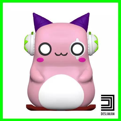 Black Bean Maple Story Funko Pop 3D print model