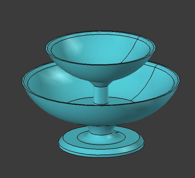 Multilevel snack bowl