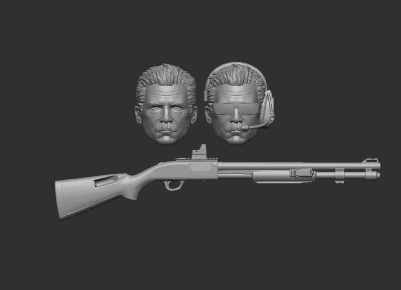 Collin Warden Mckinley Headsculpt for Action Figures