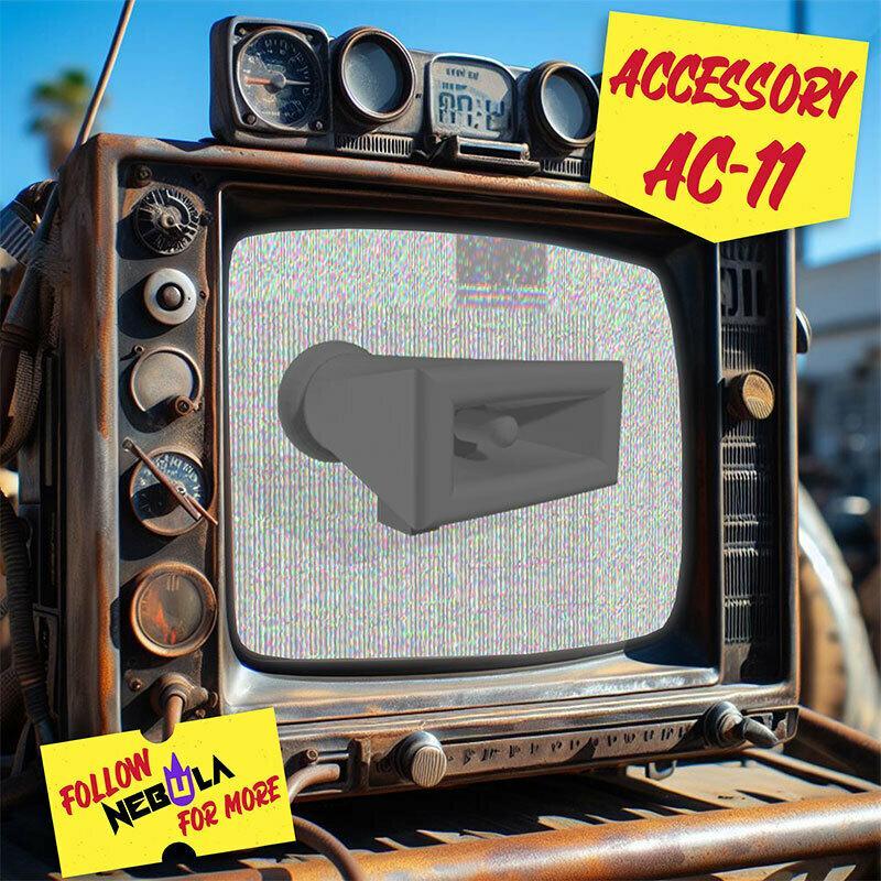 Gaslands Accessory Megaphone AC11 - 3D STL files [1:64]