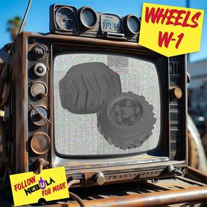 1/64 wheels 3d print Gaslands W1 - STL files