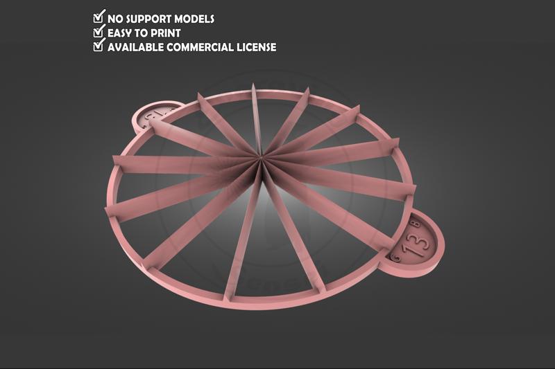 Cake Cutter 13 Pieces