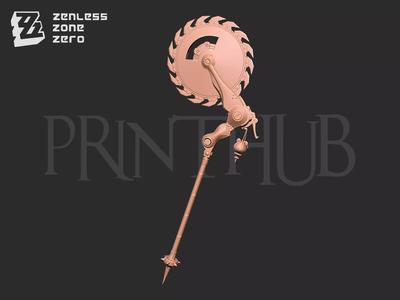 Corin Wickes - chainsaw Zen less Zone Zero cosplay