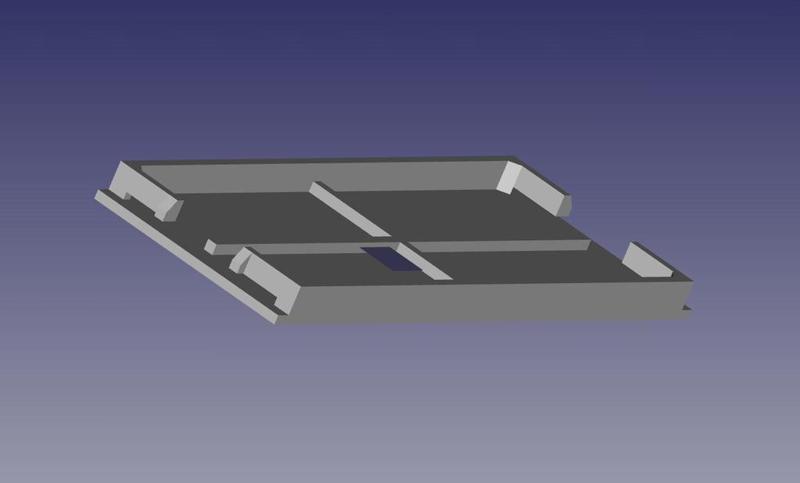 Filler plate for Square D QOM2 breaker