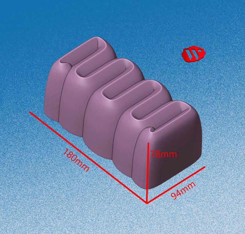 PIPING TEA CAKE MOULD MATRIX