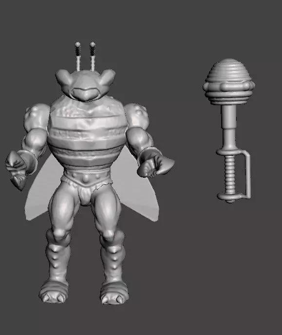 MOTU TOY STORY TWITCH WARRIOR VINTAGE STYLE FIGURE