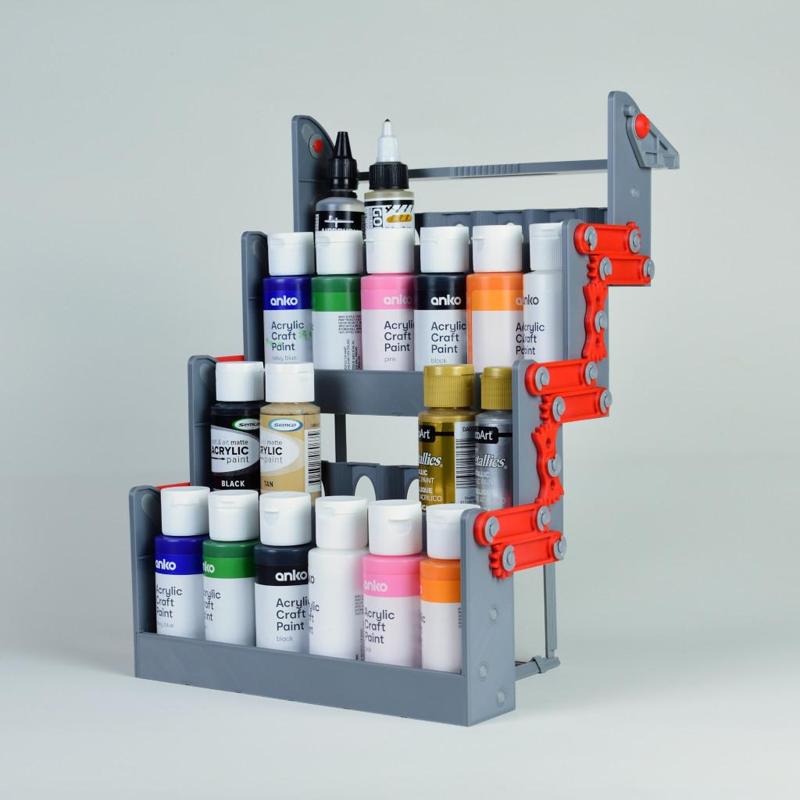 Scissor Paint Rack (Apple Barrel)