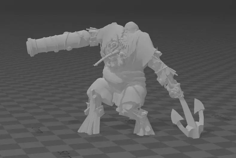 pirate maneaters - ogre mawtribes - dynamic pose